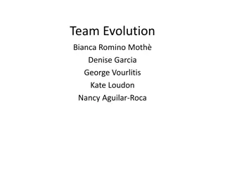 Evolution Learning Unit with Team Evolution and Teachable Tidbits