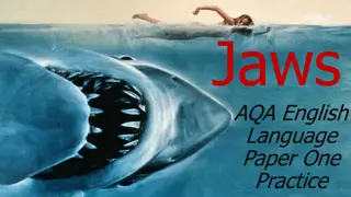 Effective English Language Paper 1 Revision Tips and Practice for Jaws AQA Extract