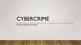 Understanding Cybercrime: Types and Prevention