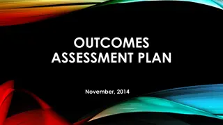 Outcomes Assessment Plan for Sustainable College Improvement