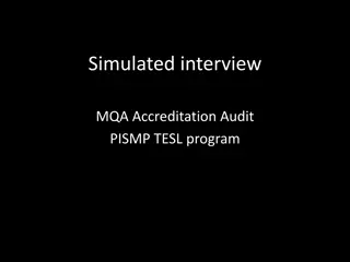 Teaching English as a Second Language (TESL) Program Overview
