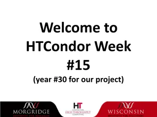 Evolution of High Throughput Computing with HTCondor Team