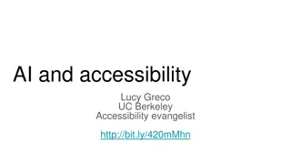 Accessible AI with Lucy Greco at UC Berkeley: A Visual Exploration