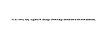 Creating Comments in New Software: Step-by-Step Guide