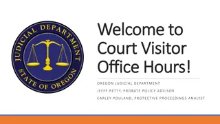 Role of Court Visitors in Oregon Judicial System