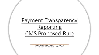 Medicaid Institutional Payment Transparency Reporting Rule Update