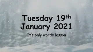 Exploring New Words: Expanse, Abyss, Frolicked | Word Lesson Tuesday 19th January 2021