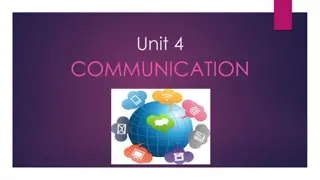 Effective Communication Methods and Techniques