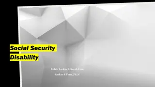 Social Security Disability Process Overview