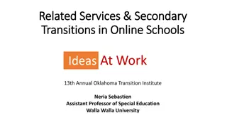Transition Services and Planning in Online Schools: Key Provisions and Federal Requirements