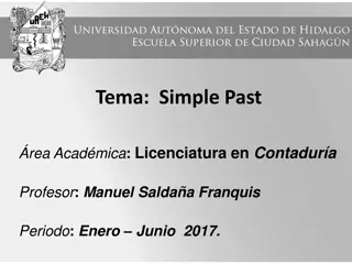 Guide to Simple Past Tense Usage in Academic Writing