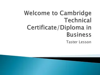 Exploring Business Course Options and Practical Assignments
