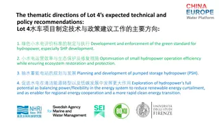 Hydropower Development and Policy Recommendations for a Clean Energy Transition