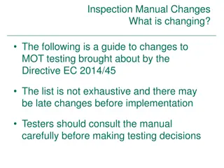 Changes to MOT Testing Directive EC 2014/45 Explained