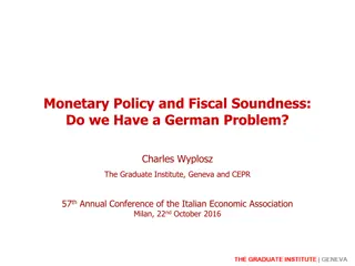 European Economic Challenges: German Fiscal Policy Debate