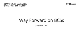 RAN4 UE Capabilities and BCS Proposals for 3GPP TSG-RAN4 Meeting #96-e
