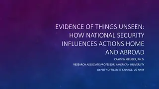 Unseen Influence: National Security's Impact on Actions