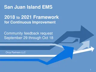 Framework for Continuous Improvement in San Juan Island EMS 2018-2021