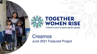 Empowering Women in Guatemala City Slum: Creamos Project Overview