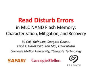 Understanding Read Disturb Errors in MLC NAND Flash Memory