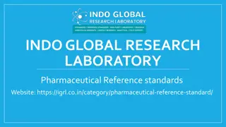 Pharmaceutical Reference Standards by IGRL - Quality Assurance for Effective Treatments