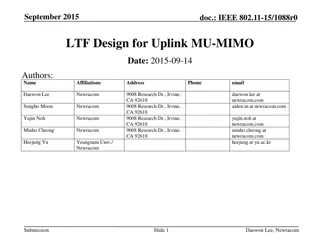 Optimizing Uplink MU-MIMO Orthogonality for IEEE 802.11-15