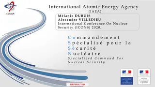 Nuclear Security at International Conference: Key Points and Challenges
