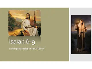Discovering Isaiah's Prophecies of Jesus Christ and Spiritual Reflections
