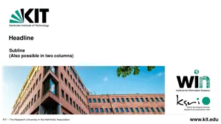 Research University in Helmholtz Association - Overview and Agenda