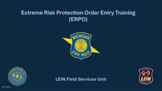 LEIN ERPO Functionality Implementation and Training Overview