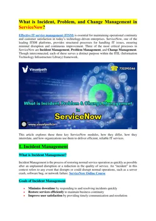 Best ServiceNow Course - ServiceNow Training in Hyderabad