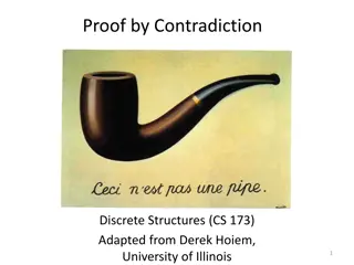 Discrete Structures Proof by Contradiction Overview