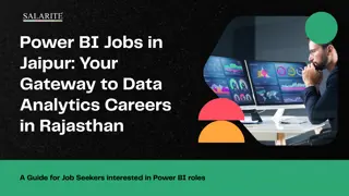 Power BI Jobs in Jaipur Your Gateway to Data Analytics Careers in Rajasthan
