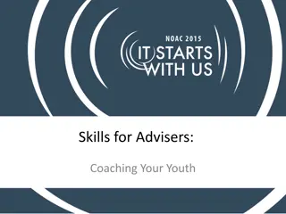 Effective Coaching Strategies for Youth Advisers