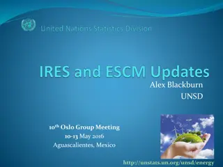 UNSD 10th Oslo Group Meeting Overview