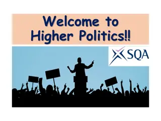 Explore Higher Politics - Unit Details, Exam Structure, and Differences