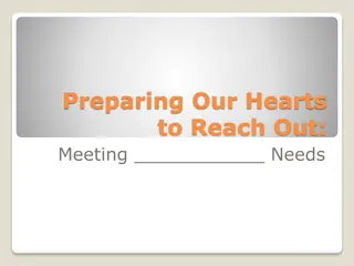 Meeting Needs Through Love and Compassion