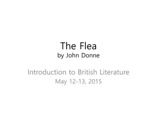 Exploring Metaphysical Poetry: The Flea by John Donne and Conceit Analysis