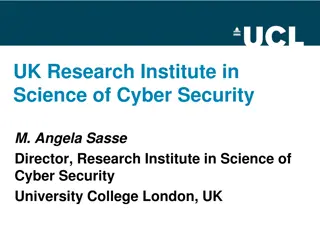 Advancing Cyber Security Research in the UK