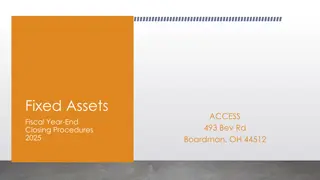 Year-End Closing Procedures for Fixed Assets 2025
