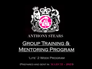 Enhancing Telephone Skills Training & Mentoring Program