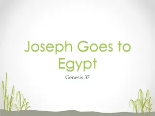 Spiritual Insights from the Story of Joseph in Egypt