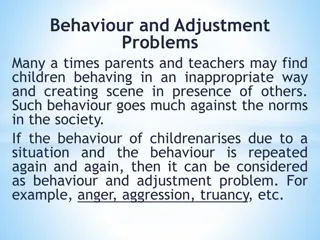 Understanding and Managing Children's Anger and Adjustment Issues