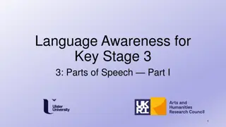 Understanding Nouns and Verbs in Language