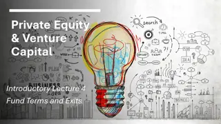 Understanding Private Equity Fund Terms and Exits