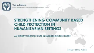 Strengthening Community-Based Child Protection in Humanitarian Settings