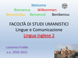 Explore Courses in Functional Linguistics and English Language with Luisanna Fodde