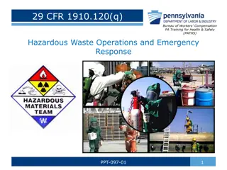 Effective Emergency Response Planning for Hazardous Waste Operations