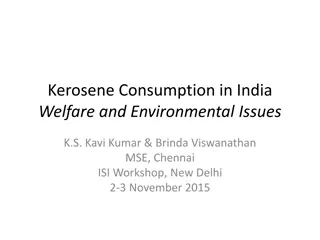 Kerosene Consumption in India: Welfare and Environmental Impacts