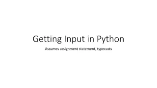 Understanding Python's Input Function and Usage